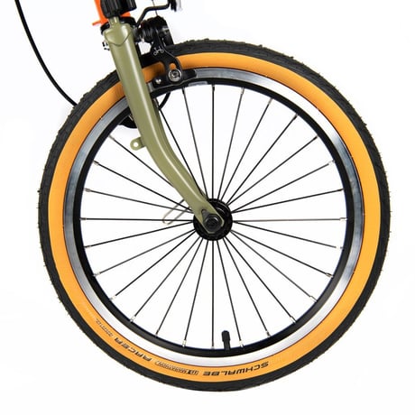 BROMPTON用タイヤ［SCHWALBE MARATHON RACER Tanside］16x1 1/3