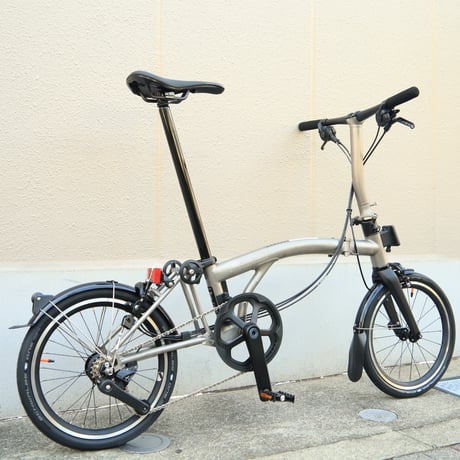 BROMPTON T Line S12L【カラー:ブラステッドタイタニウム】（本体価格：\894,850） ※店頭受け取り専用【配送不可】