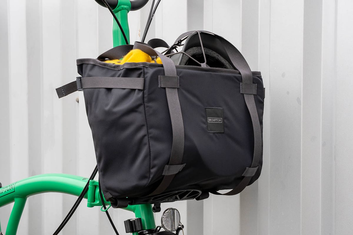 BROMPTON Basket Bag S [Black] | WADACYCLE onli