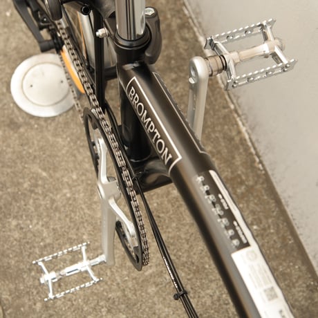 BROMPTON用 MKS SYLVAN TOURING NEXT One Side Ezy Superior [Silver]