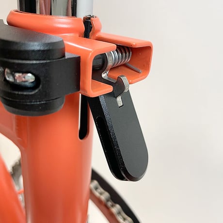 Alumnium Hinge Clamp And Rear Frame Clip set for BROMPTON