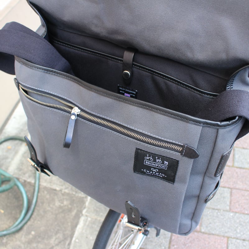 BROMPTON Game Bag M Smoke Grey 12L | WADACYCLE ...