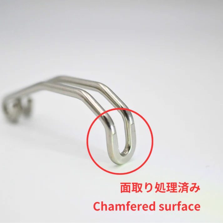 ブロンプトン用センターフォークステー [SS-03] シルバー/ブラック