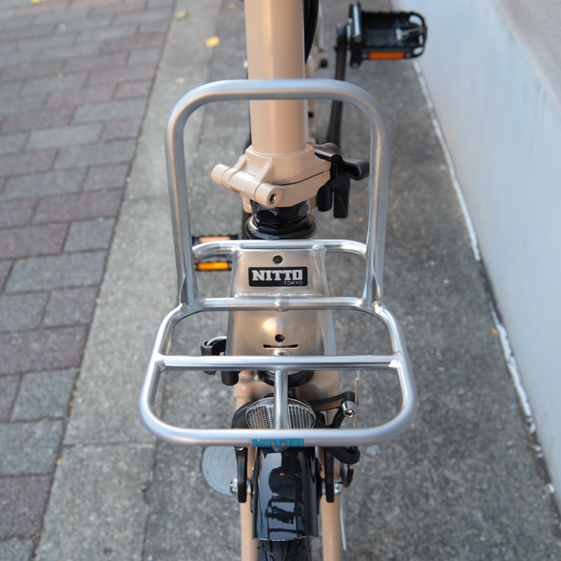 BM-13F ミニベロフロントキャリア［シルバー］ | WADACYCLE online store
