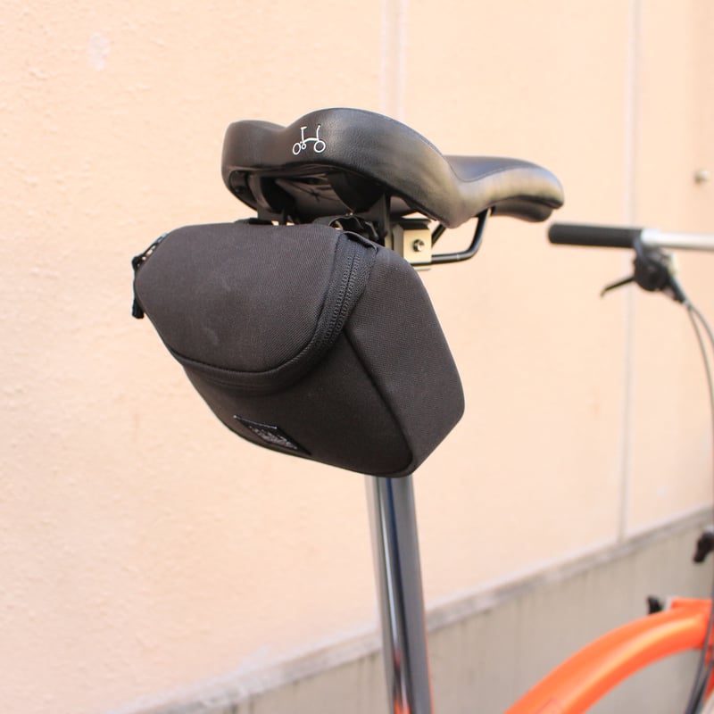 CYCLETECH-IKD : BROMPTON Zip Pouch 1L Liberty - Orange Multi