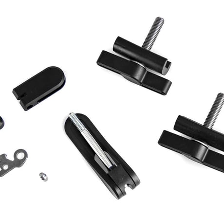 Alumnium Hinge Clamp And Rear Frame Clip set for BROMPTON