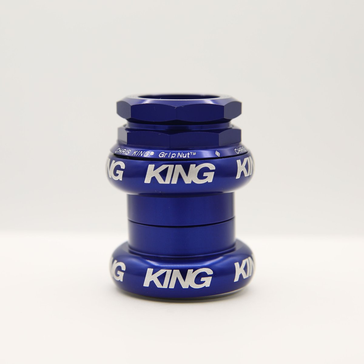 Chris King GripNut 1-1/8 [Blue] | WADACYCLE onl