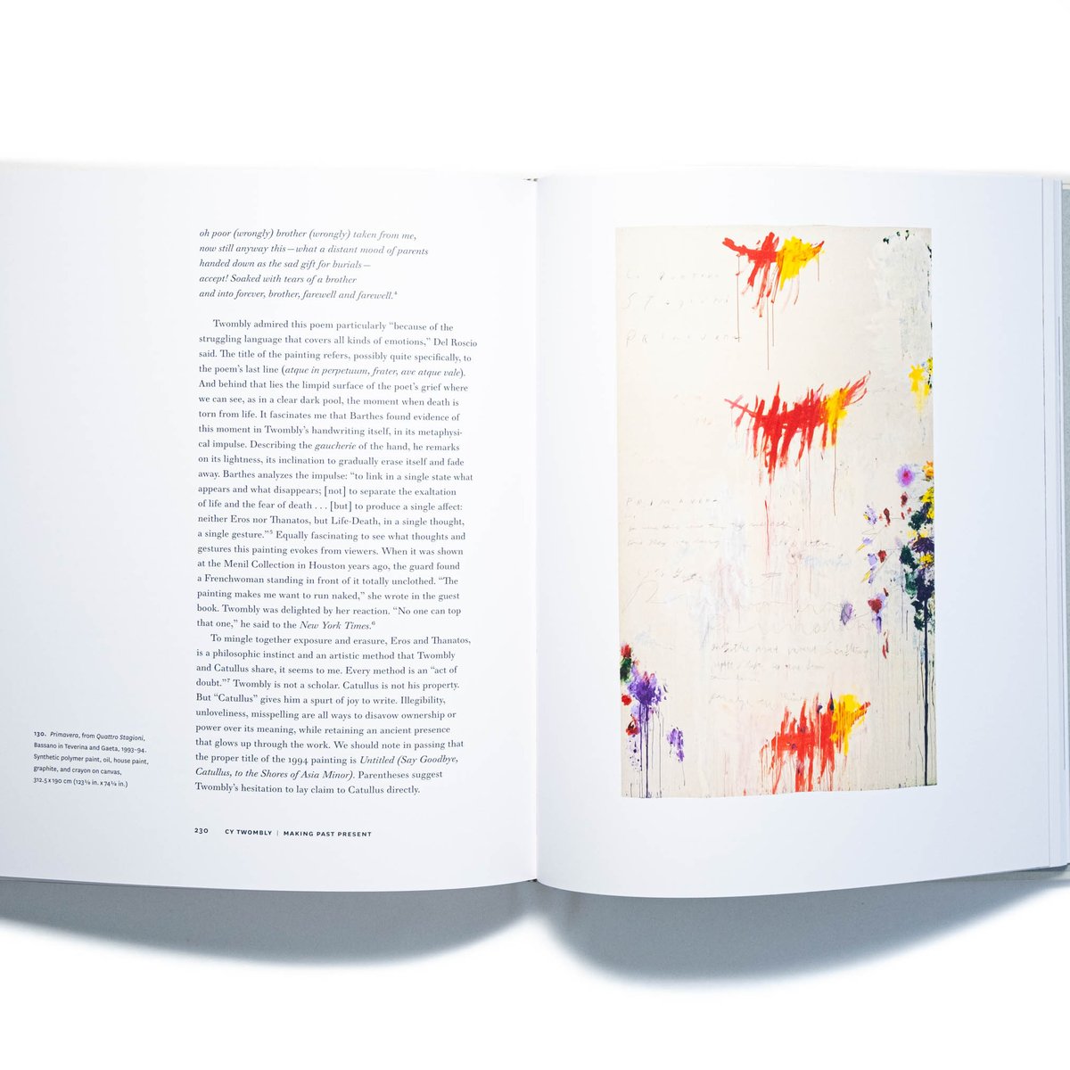 希少❗️【Cy Twombly (サイ・トゥオンブリー)】展覧会の図録/洋書