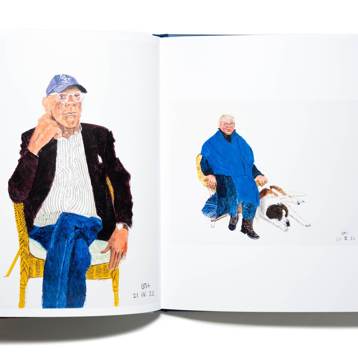 David Hockney: Normandy Portraits | Art Book Is