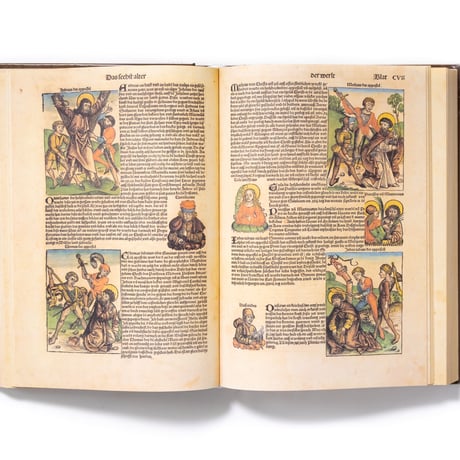 Schedel. Chronicle of the World - 1493（ニュルンベルク年代記）