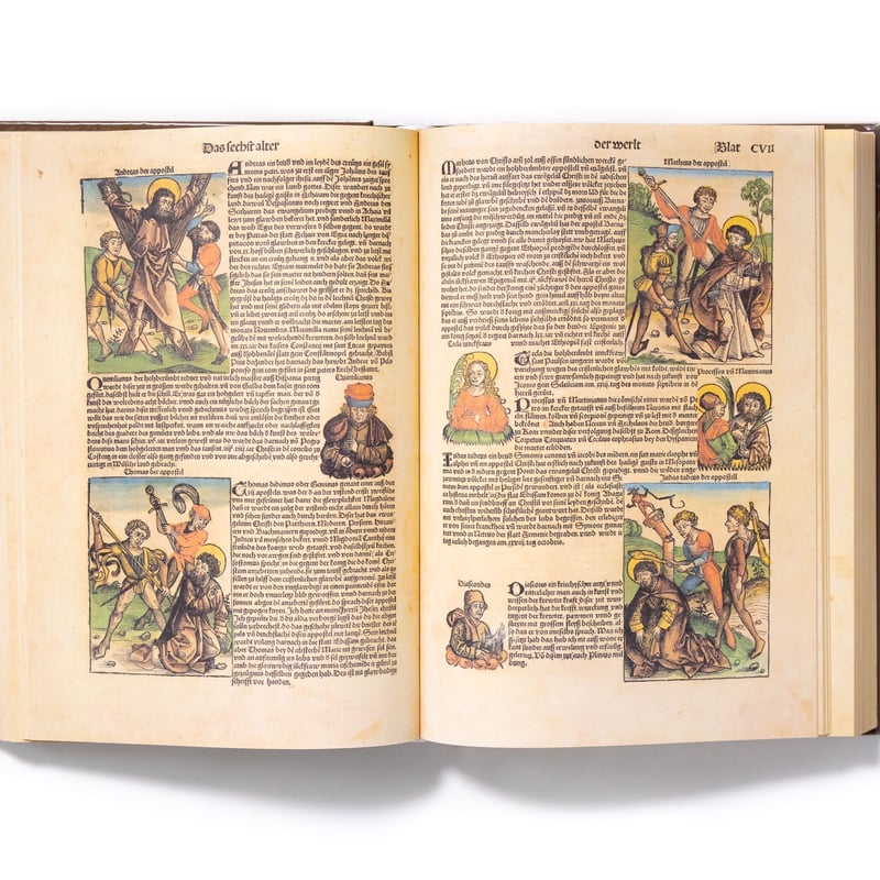 Schedel. Chronicle of the World - 1493(ニュルンベルク年 Schedel. Chronicle of the World - 1493(ニュルンベルク年