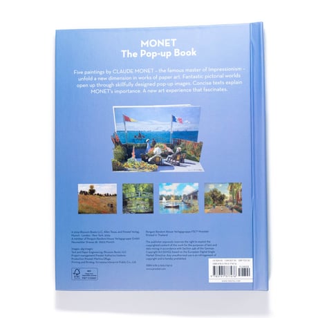 MONET Pop-up Book