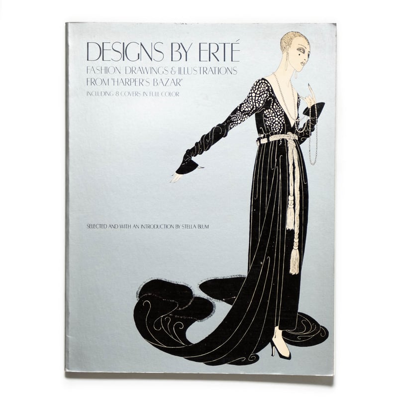 【追加画像】洋書　Designs by Erte エルテ　ハーパーズバザー 追加画像】洋書 Designs by Erte エルテ ハーパーズバザー