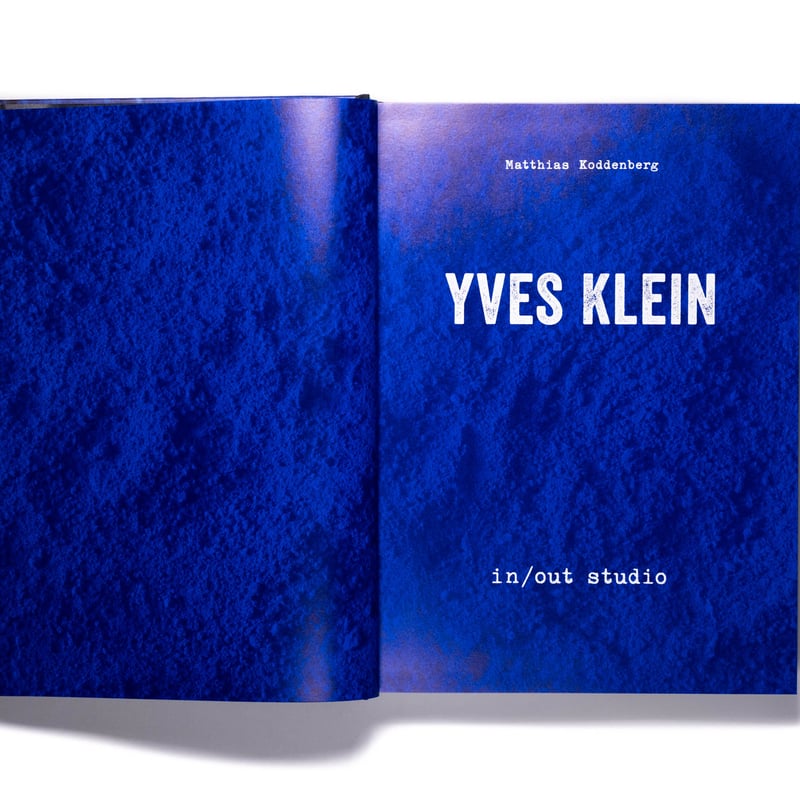 Yves Klein: In/Out Studio | Art Book Iskusstvo Yves Klein: In/Out Studio | Art Book Iskusstvo