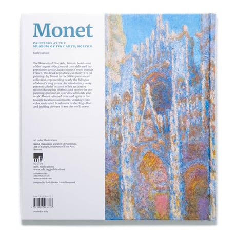 Monet: Paintings at the Museum of Fine Arts Boston Exhibition Catalogue