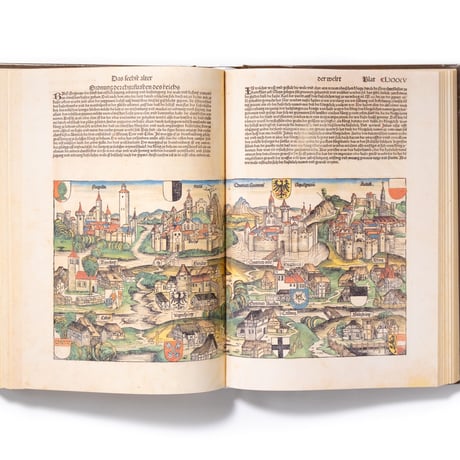 Schedel. Chronicle of the World - 1493（ニュルンベルク年代記）