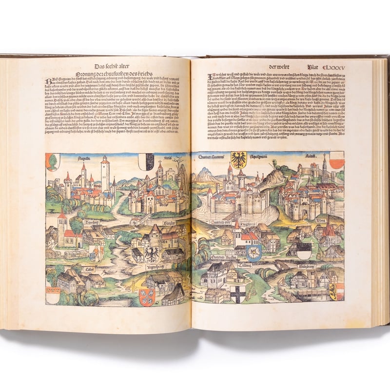Schedel. Chronicle of the World - 1493(ニュルンベルク年 Schedel. Chronicle of the World - 1493(ニュルンベルク年