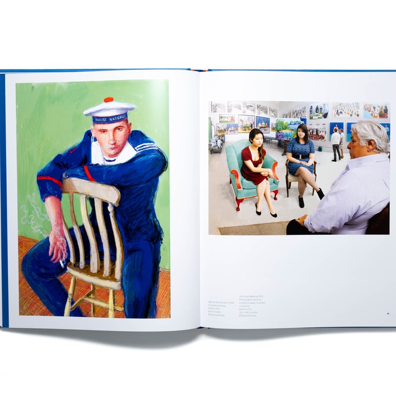 David Hockney: Paper Trails | Art Book Iskusstvo