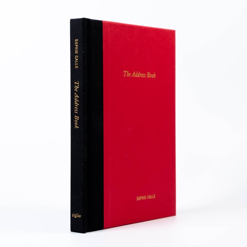 Sophie Calle: The Address Book | Art Book Iskus