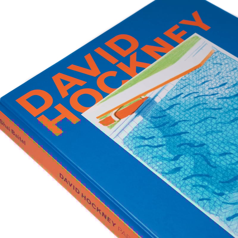 【限定版】デイビッド・ホックニー Paper Pools サイン入 ハードカバー 限定版】デイビッド・ホックニー Paper Pools サイン入 ハード