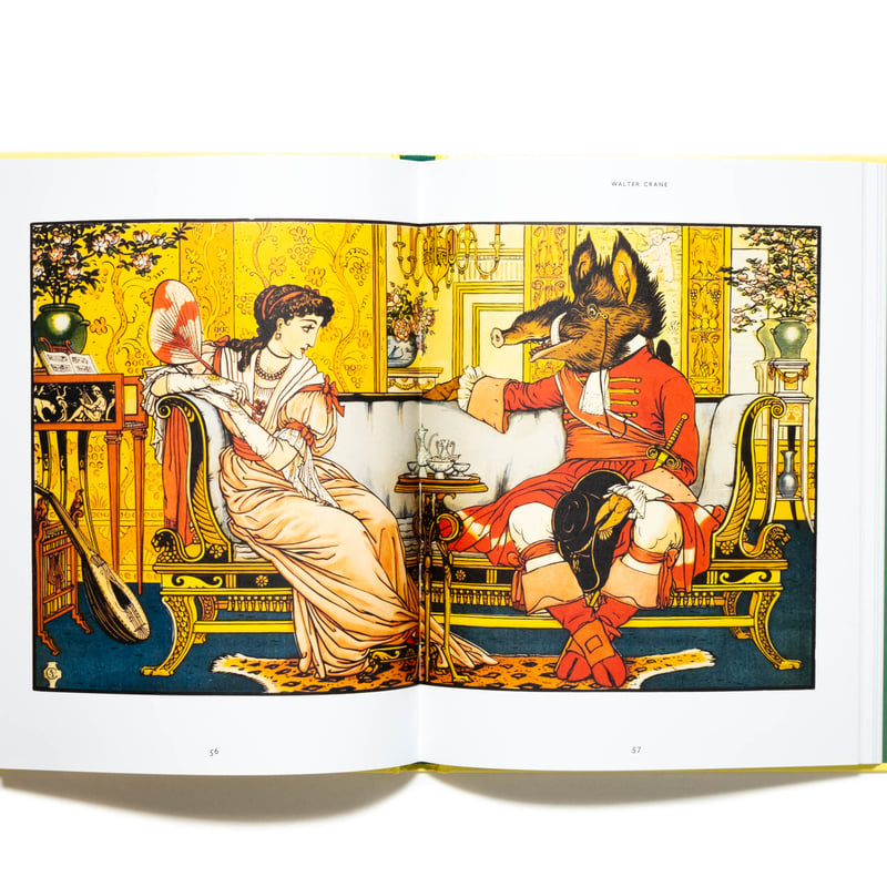 追加写真　ウォルタークレインWalter Crane絵本アンティーク洋書　古書 A Flower Wedding ウォルター・クレイン「花の結婚式」 初版[20