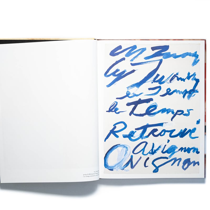 LE TEMPS RETROUVE Cy Twombly アートブック LE TEMPS RETROUVE｜Cy