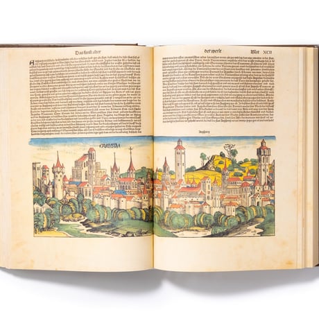 Schedel. Chronicle of the World - 1493（ニュルンベルク年代記）