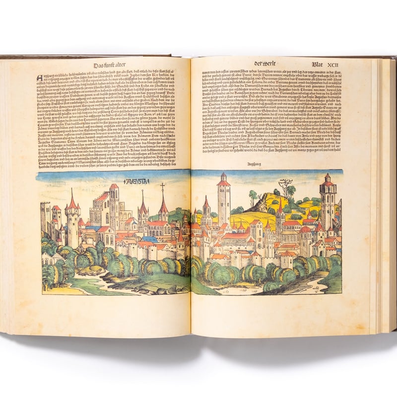 Schedel. Chronicle of the World - 1493（ニュルンベルク年