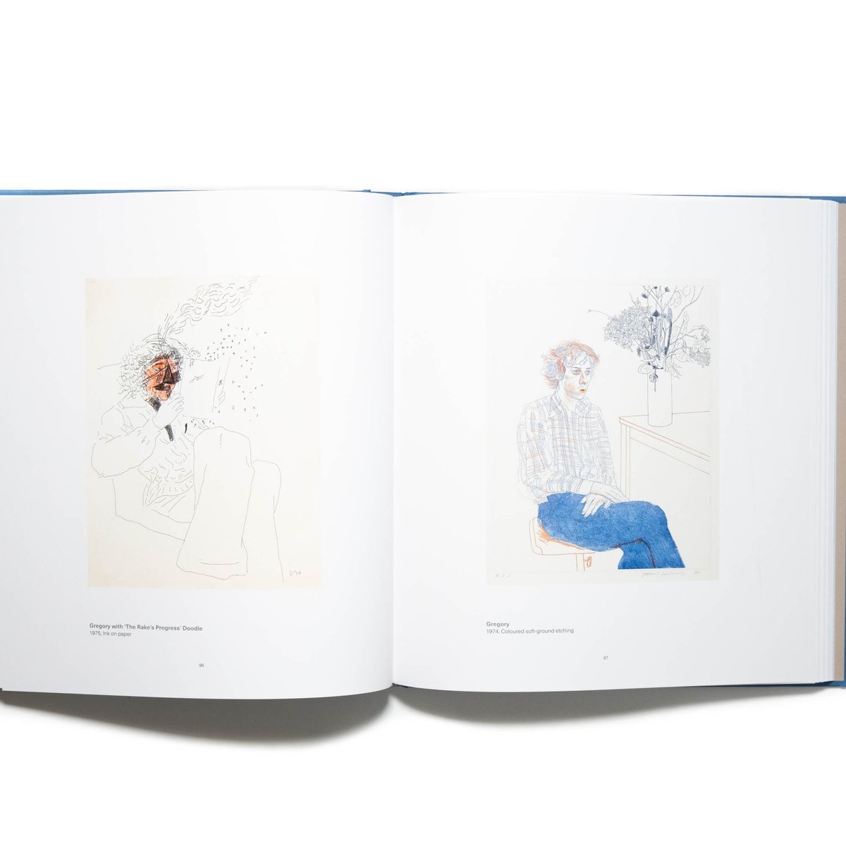 David Hockneyデビッドホックニー✾drawing from life DRAWING FROM