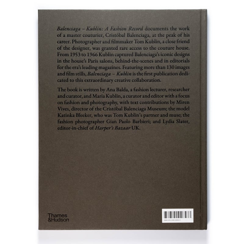 Balenciaga – Kublin | Art Book Iskusstvo