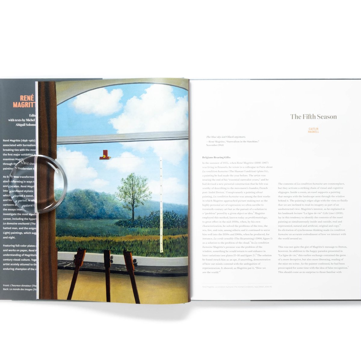 Ren Magritte、LA VOIX、海外版超希少レゾネ、新品額付 Ren Magritte、LA VOIX、海外版超希少レゾネ、新品額付