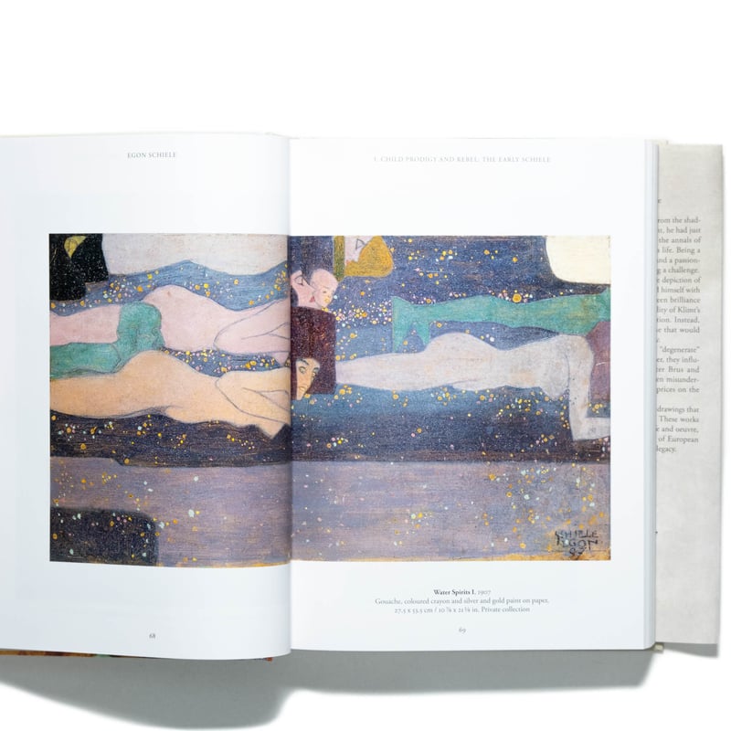 エゴン・シーレ 肉筆 Barney Hollis 水墨画 New York エゴン・シーレ 肉筆 Barney Hollis 水墨画 New York