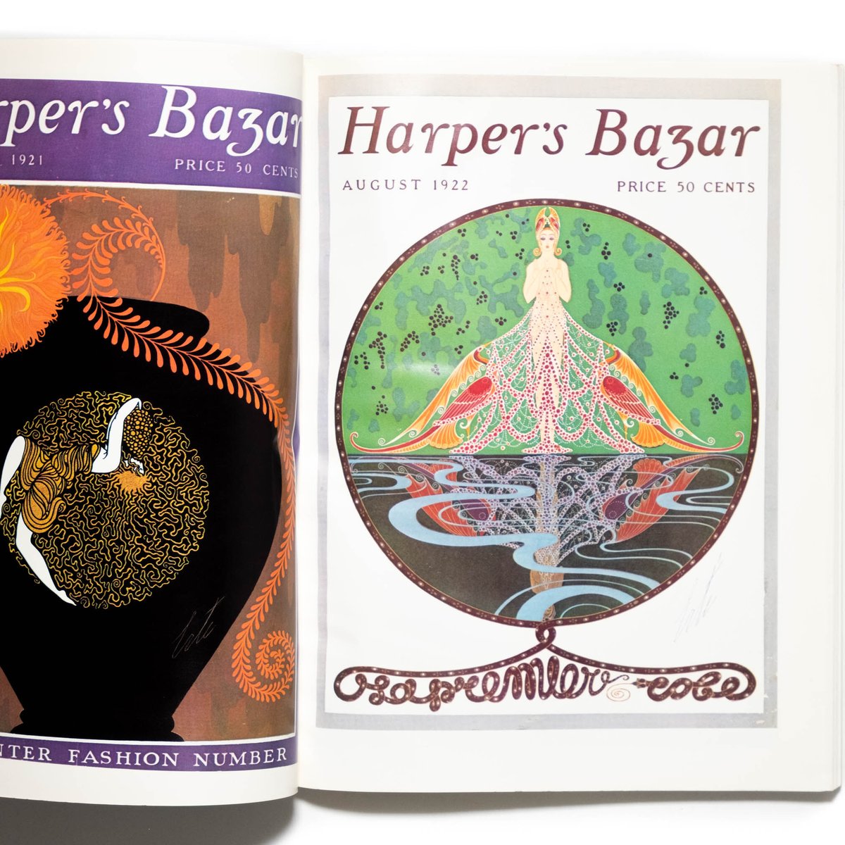 Designs by 'Erte : Fashion Drawings and Illustr