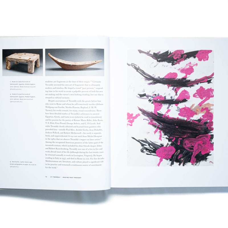 Cy Twombly: Making Past Present | Art Book Isku