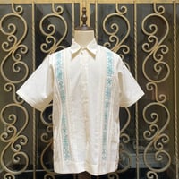 【ご注文日より１年以内にお届け】【受注生産】【半袖】【 ESG-32S-OFJA 】【S/S GUAYAMISA】【OFF WHITE x JADE】 【オフホワイト x 翡翠】