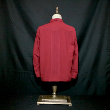 【2027年7月31日までにお届け】【受注生産】【長袖】【 ESG-01L-BUG 】【 REJILLADA 】【 BURGUNDY x GOLD 】【 臙脂(えんじ)色 x 金 】