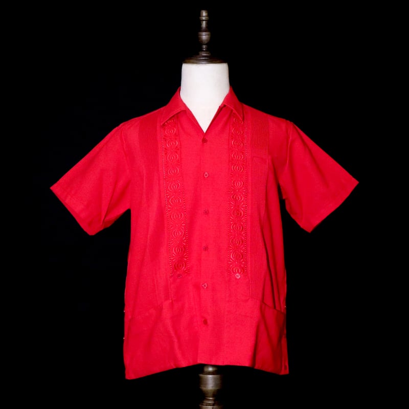 半袖】【S/S REJILLADA 】【 ESG-101S-RO-4】【COTTON/POL