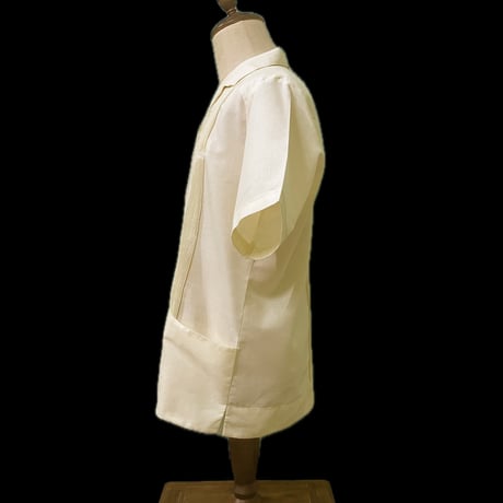 【ESG-20S-OF】【REJILLADA 】【S/S GUAYABERA】【OFF WHITE】 【オフホワイト】
