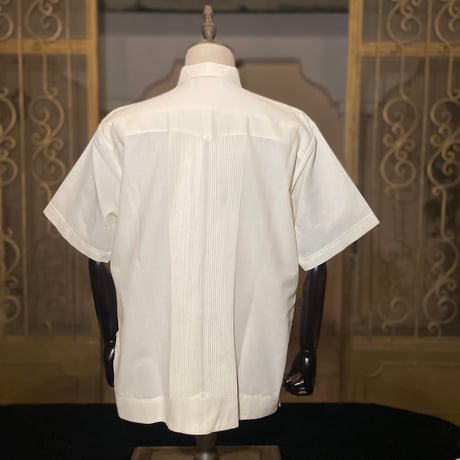 【半袖】【 ESG-34S-OF】【 S/S PRESIDENTIAL 】【GUAYABERA】【OFF WHITE】【オフホワイト】