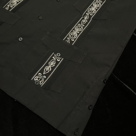【1月〜2月】【予約商品】【半袖】【 ESG-39S-BS 】【 S/S CUBANA 】【BLACKxSILVER 】 【黒x銀】