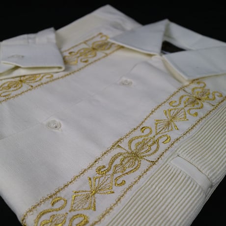 【2027年7月31日までにお届け】【受注生産】【長袖】【 ESG-01L-OFG 】【 REJILLADA 】【 OFF WHITE x GOLD 】【.オフホワイト x 金 】