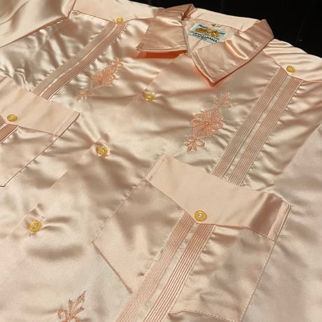 【予約】【半袖】【サイズ42(2XL)】【IMP-DE-33S-GU-42】【 DEADSTOCK 】【S/S GUAYABERA】【GUAYABA】  【グァバ】