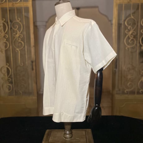 【半袖】【 ESG-34S-OF】【 S/S PRESIDENTIAL 】【GUAYABERA】【OFF WHITE】【オフホワイト】