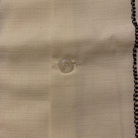 【2027年7月31日までにお届け】【受注生産】【長袖】【 ESG-01L-OFB 】【 REJILLADA 】【 OFF WHITE x BLACK 】【 オフホワイト x 黒 】