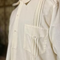 【長袖】【 ESG-33L-OF】【 L/S CUBANA 】【GUAYABERA】【OFF WHITE】【オフホワイト】