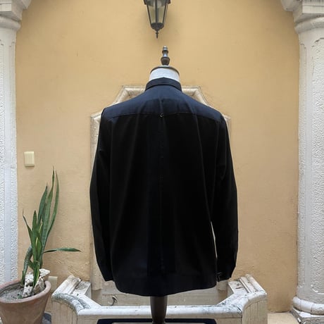 【長袖】【 ESG-37L-BG 】【クロス 】【 L/S GUAYAMISA 】【 CRUZ 】【BLACKx GOLD 】【 黒 x 金】