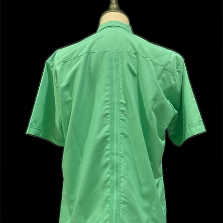 【予約】【半袖】【IMP-DE-14S-TQ-42】【 DEADSTOCK 】【S/S GUAYABERA】【TURQUOISE】【ターコイズグリーン】