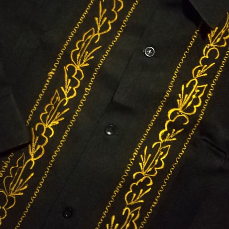 【2027年7月31日までにお届け】【受注生産】【長袖】【 ESG-20LP-BG】【 REJILLADA CIPRE 】【 POLYESTER 】【 BLACK x GOLD 】【 黒 x 金 】