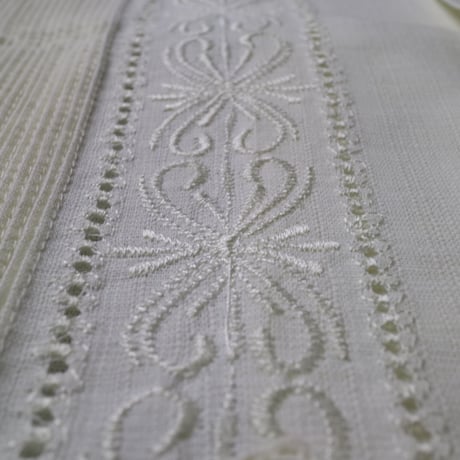 【2027年7月31日までにお届け】【受注生産】【半袖】【 ESG-01S-OF 】【 S/S GUAYABERA 】【 REJILLADA 】【 OFF WHITE 】【 オフホワイト 】