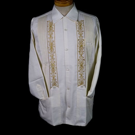 【2027年7月31日までにお届け】【受注生産】【長袖】【 ESG-01L-OFG 】【 REJILLADA 】【 OFF WHITE x GOLD 】【.オフホワイト x 金 】